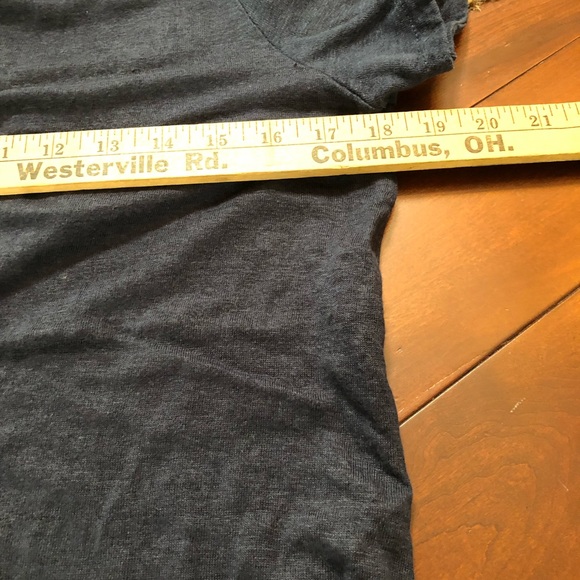 Athleta Short Sleeve Blue Tee - Picture 5 of 5